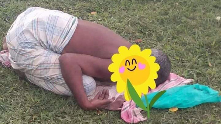 হাসপাতালের সামনে পড়ে আছে করোনা উপসর্গ নিয়ে মৃত ব্যক্তির লাশ, পালিয়েছে স্বজনরা