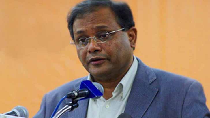 খালেদা জিয়ার মুক্তির জমায়েত থেকে সাংবাদিক করোনায় আক্রান্ত: হাছান মাহমুদ