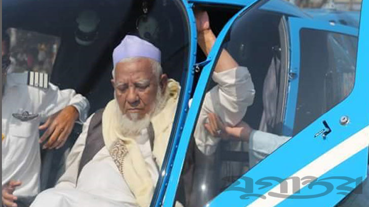 আল্লামা শফী অসুস্থ, এয়ার অ্যাম্বুলেন্সে ঢাকায়