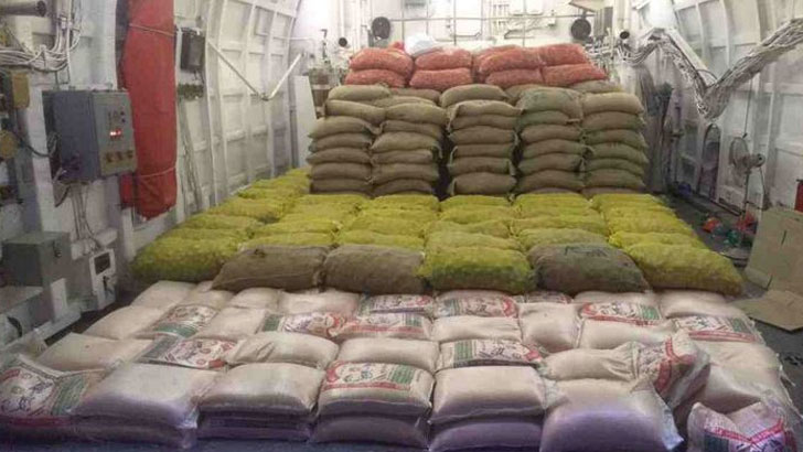 করোনায় মালদ্বীপে ১০০ টন খাবার ও ওষুধ পাঠাচ্ছে বাংলাদেশ