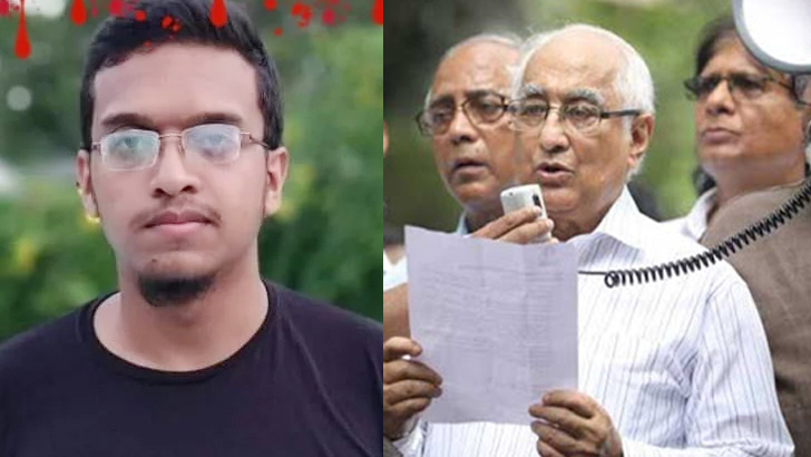 আবরার হত্যায় প্রতিবাদী কণ্ঠ ছিলেন অধ্যাপক জামিলুর রেজা