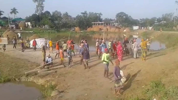 আজমিরীগঞ্জে দু'পক্ষের সংঘর্ষে আহত অর্ধশত