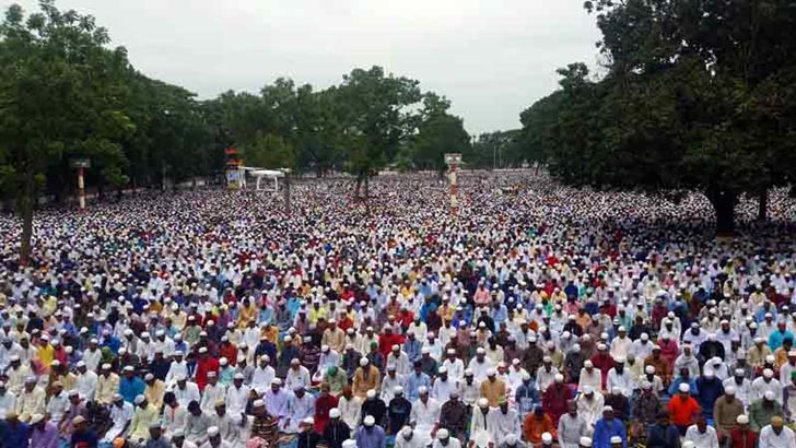 দুইশ’ বছরে এবারই প্রথম ঈদ জামাত হল না শোলাকিয়ায়