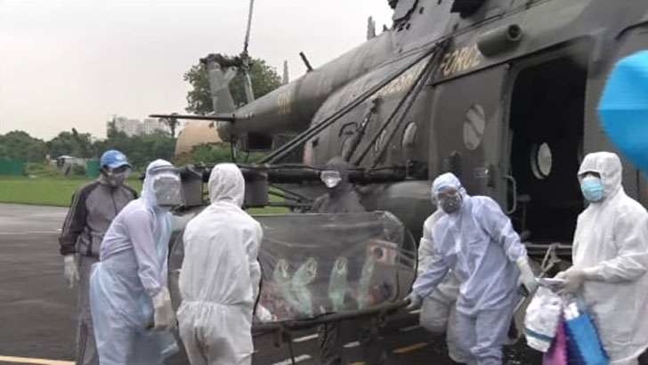 করোনা: এমএমসির সহকারী অধ্যাপক এমদাদ খানকে হেলিকপ্টারে ঢাকায় আনা হচ্ছে