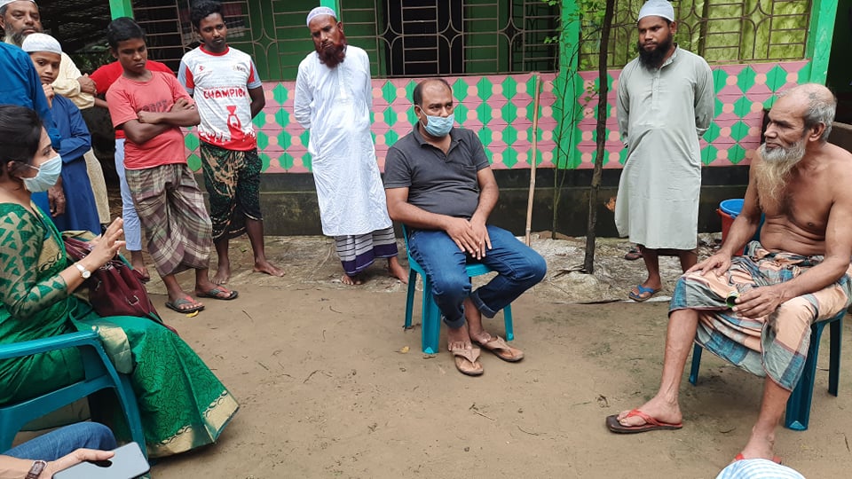যুগান্তরে সংবাদ প্রকাশের পর শিকলবন্দি সেই বৃদ্ধ মুক্ত