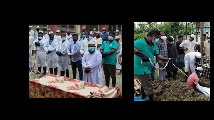 করোনায় মৃত আ'লীগ নেতার ভাতিজার লাশ দাফনে বিএনপির সেই খোরশেদ