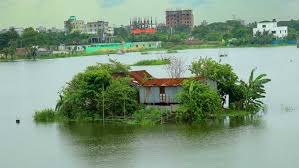 ঢাকার চারদিকে বন্যার পানি বাড়ছে