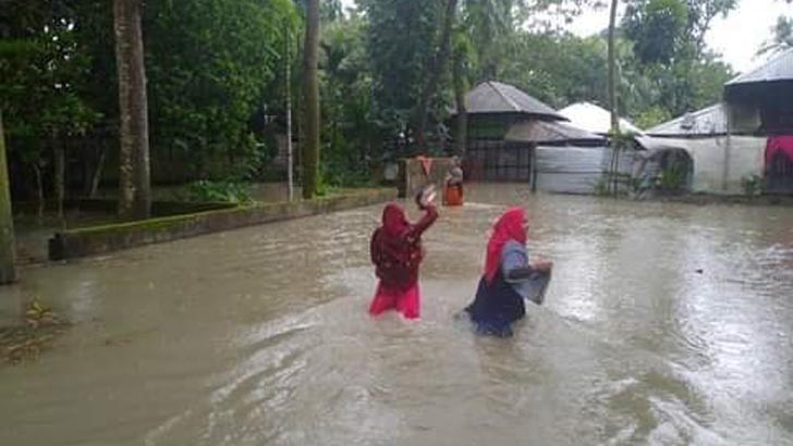 পানির সঙ্গে বসবাস বরিশালের কয়েক উপজেলাবাসীর