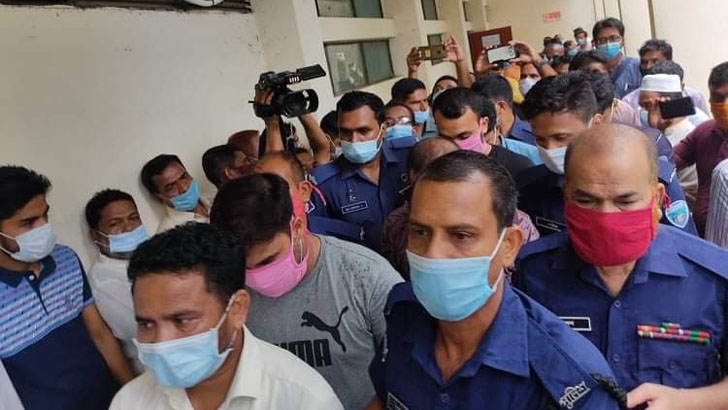 সিনহা হত্যার ৭ আসামিকে রিমান্ডে নিতে গিয়ে ফিরে এলো র‌্যাব