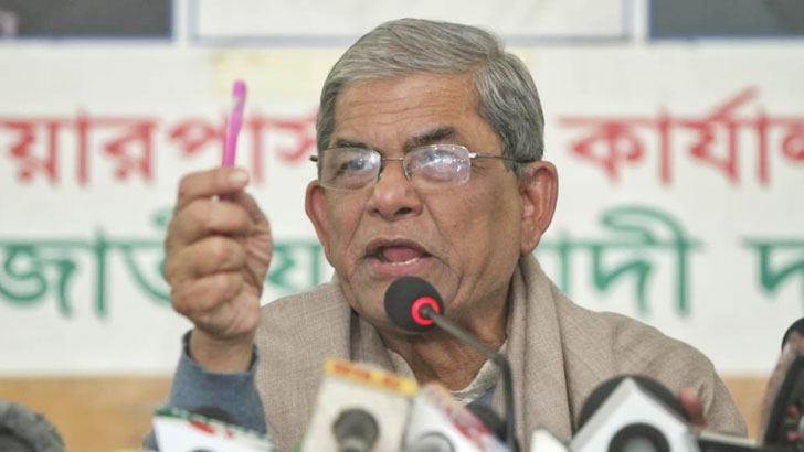 আজ জাতির কণ্ঠ রুদ্ধ: মির্জা ফখরুল