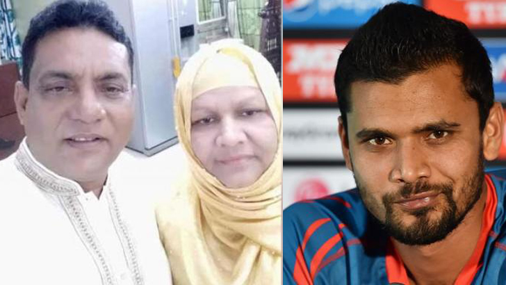 মাশরাফির মা-বাবা করোনামুক্ত