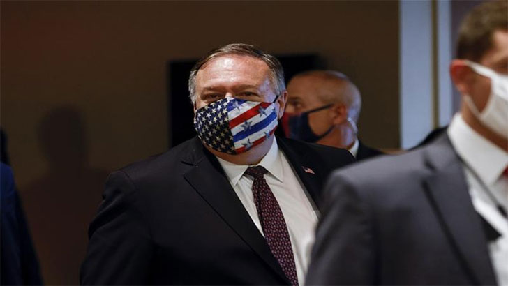 মধ্যপ্রাচ্য সফরের শুরুতে ইসরাইলে মাইক পম্পেও