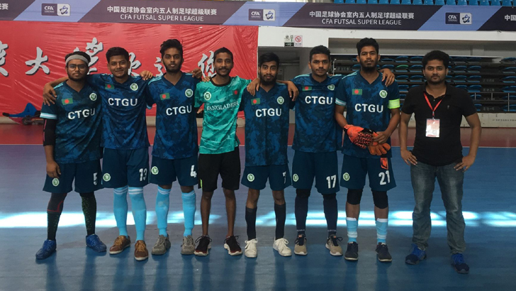 চীনে ব্যারিস্টার সুমনের নামে ফুটবল টিম গঠন