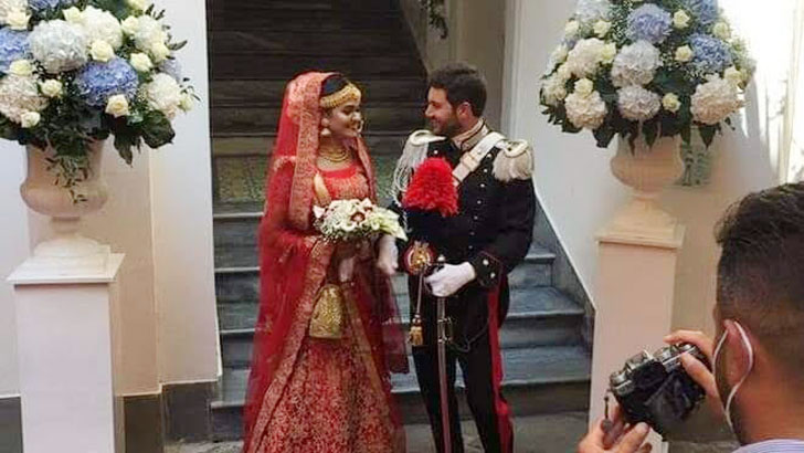 ইতালিতে পুলিশের সঙ্গে বাংলাদেশি তরুণীর প্রেম গড়াল বিয়েতে