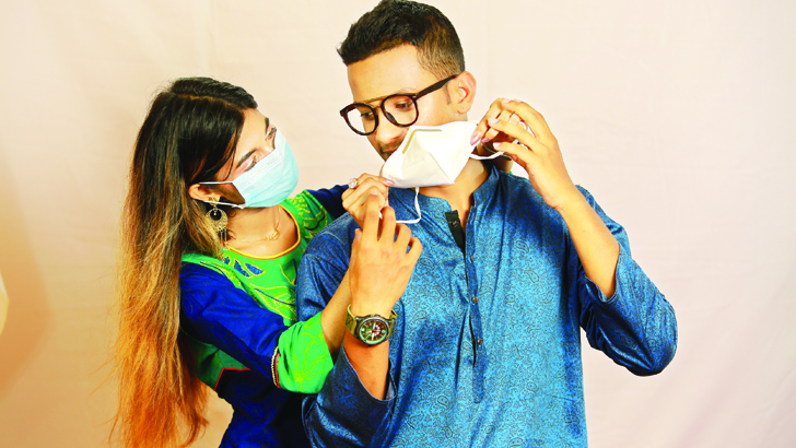 মাস্কে সুরক্ষা