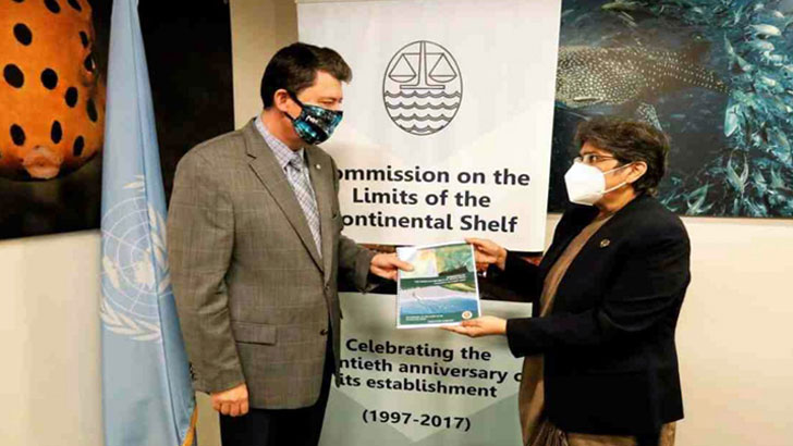 বঙ্গোপসাগরে নিজস্ব সীমার সংশোধিত তথ্য জাতিসংঘকে দিল বাংলাদেশ