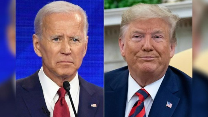 নিউইয়র্ক, ওয়াশিংটনসহ ১১ রাজ্যে এগিয়ে বাইডেন