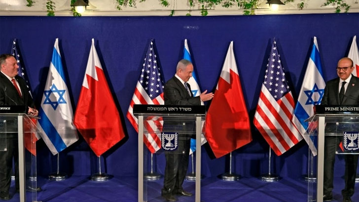 দূতাবাস খুলতে সম্মত ইসরাইল-বাহরাইন, শিগগিরই সরাসরি ফ্লাইট