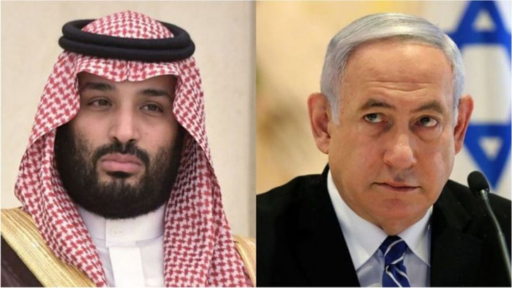 গোপনে সৌদি সফরে ইসরাইলের প্রধানমন্ত্রী