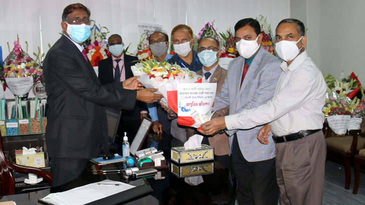 কাজী ছাইদুর রহমান ডেপুটি গভর্নর হওয়ায় সোনালী ব্যাংকের শুভেচ্ছা