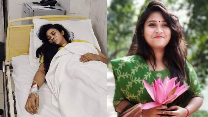 মারধরের শিকার সেই ছাত্রলীগ নেত্রী হাসপাতালে, ‘কন্ডিশন ভালো না’
