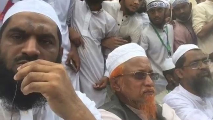 হেফাজতের ঢাকা মহানগরীর সভাপতি জুনায়েদ আল হাবীব, সেক্রেটারি মামুনুল হক