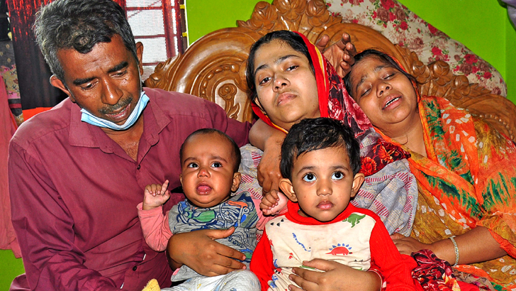 ভাইয়ের হাতে খুন হওয়া নিজামের স্ত্রী বোবা, অবুঝ দুই সন্তানের কী হবে?