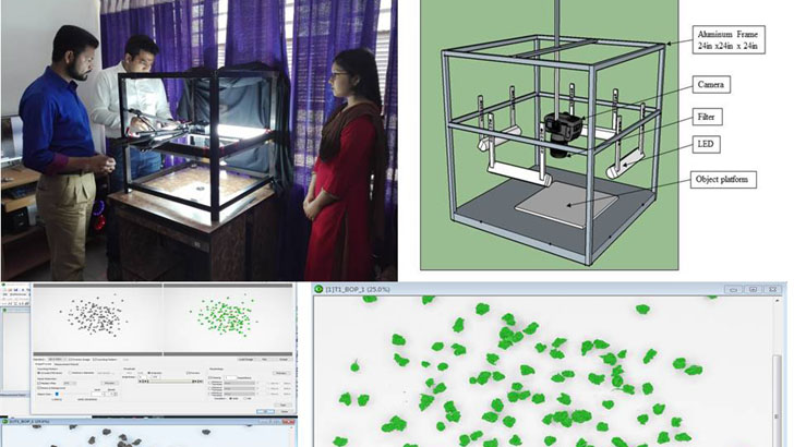 প্রথমবারের মতো চায়ের স্বয়ংক্রিয় গ্রেডিং পদ্ধতি উদ্ভাবন সিকৃবির