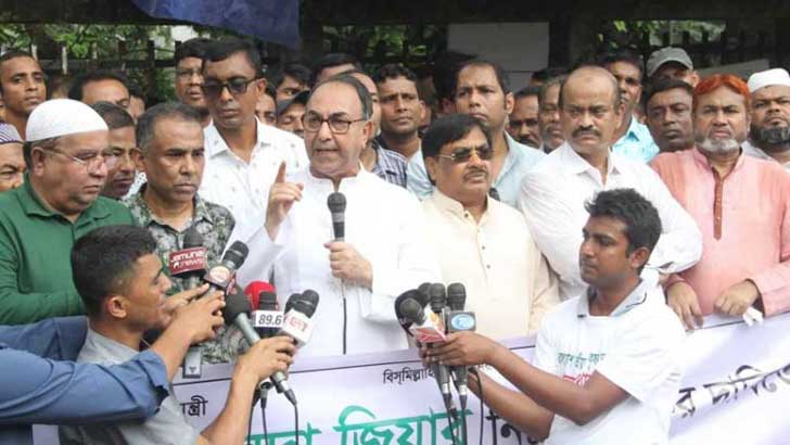 জনগণ ফুঁসে উঠছে, সরকারের পতন অনিবার্য:  মির্জা আব্বাস