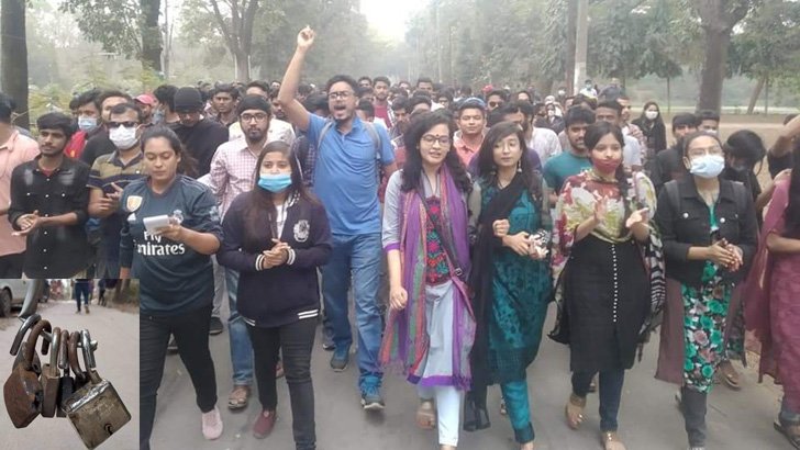 জাবি শিক্ষার্থীদের ওপর হামলার ঘটনায় মামলা, আসামি ২৫০