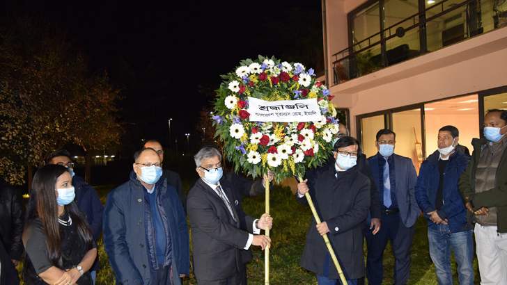 রোমে মহান শহীদ দিবস উদযাপন