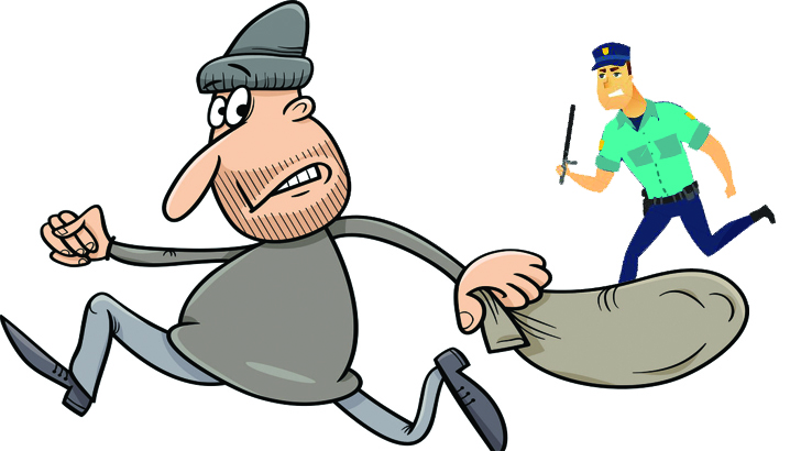 চোরের উপর বাটপারি