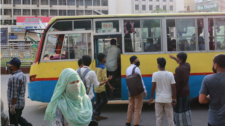সব সিটি করপোরেশন এলাকায় গণপরিবহন চালুর সিদ্ধান্ত