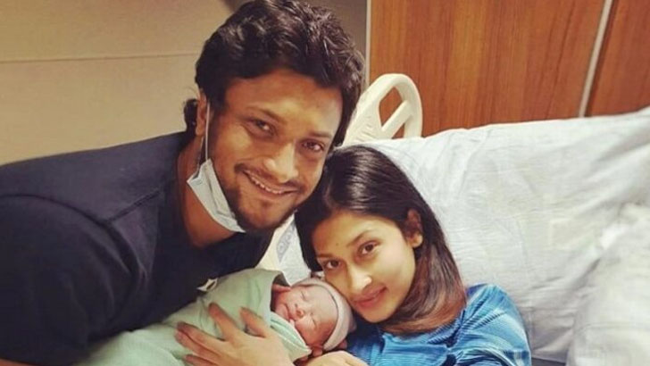 পুত্রসন্তানের নাম জানালেন সাকিব