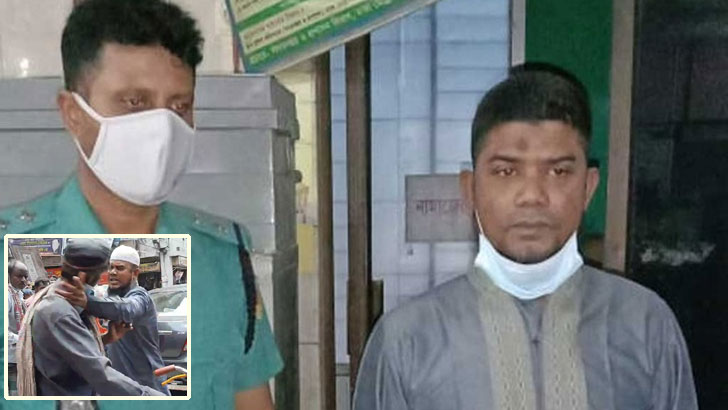 রিকশাচালককে মেরে অজ্ঞান করে ফেলার ভিডিও ভাইরাল, সেই নির্যাতনকারী আটক