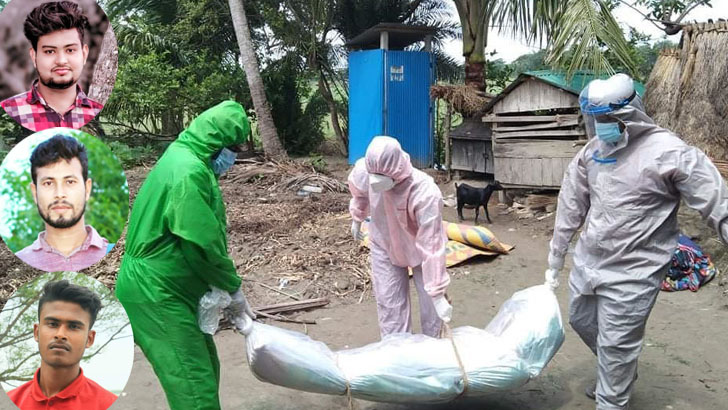 করোনায় মৃত হিন্দু যুবকের সৎকার করলেন তিন মুসলমান শিক্ষার্থী