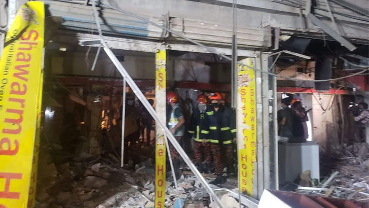 মগবাজারে বিস্ফোরণ: সিসিটিভি ফুটেজে যা দেখা গেল (ভিডিও)