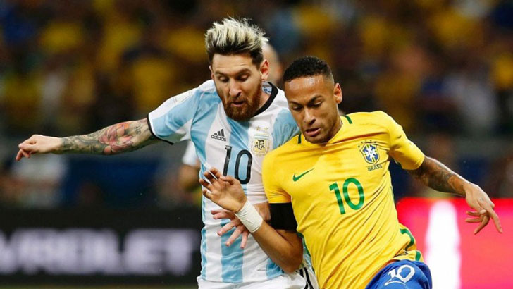 ব্রাজিল-আর্জেন্টিনা ম্যাচে কার কত ফাউল (ভিডিও)