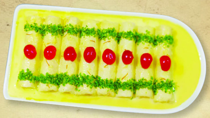 সুস্বাদু ব্রেড মালাই রোল