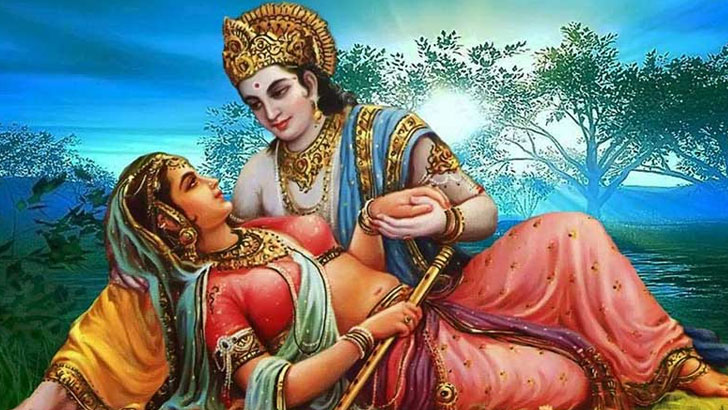 কৃষ্ণচরিত্রে রাধা এলেন কীভাবে