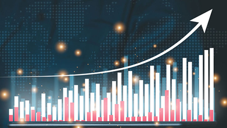 সূচকের ইতিবাচক ধারায় চলছে পুঁজিবাজারে লেনদেন