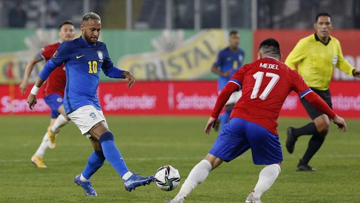 রিবেইরোর গোলে চিলির বিপক্ষে কষ্টের জয় ব্রাজিলের (ভিডিও)