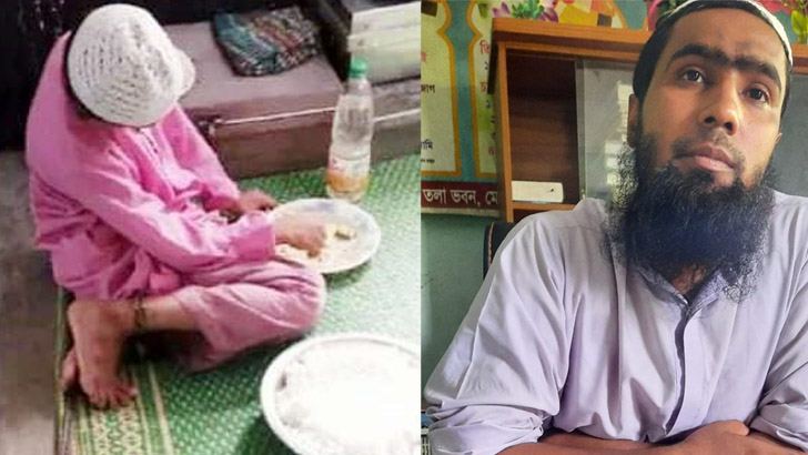 পায়ে শিকল পরিয়ে শিক্ষার্থীদের নির্যাতন মাদ্রাসা শিক্ষকের!