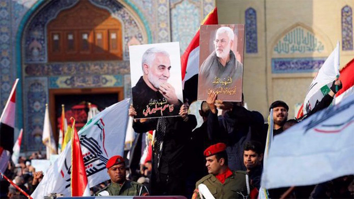 কাসেম সোলাইমানি হত্যায় জড়িত ২ কমান্ডার নিহতের দাবি