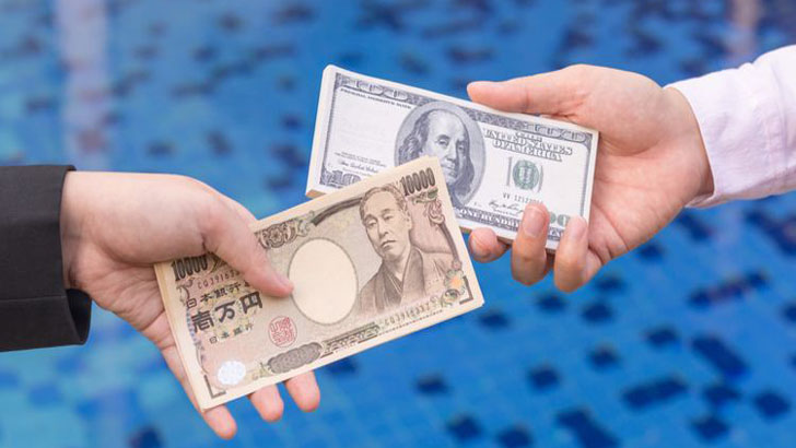 সাড়ে চার বছরের মধ্যে জাপানি ইয়েনের মূল্য সর্বনিম্ন