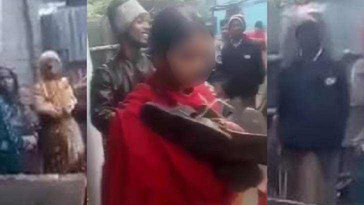 জুতার মালা পরিয়ে প্রবাসীর স্ত্রীকে মারধরের ভিডিও ভাইরাল