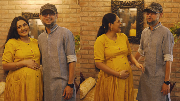 সাড়ে ১১ বছর পর নতুন অতিথির খবর জানালেন তিশা-ফারুকী