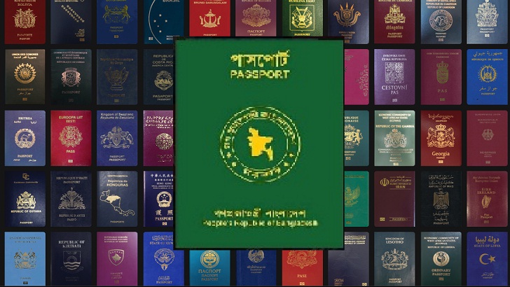 পাসপোর্ট র‌্যাংকিংয়ে ৫ ধাপ এগিয়েছে বাংলাদেশ
