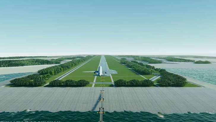 কক্সবাজারে রাতেও সমুদ্র ছুঁয়ে নামবে বিমান