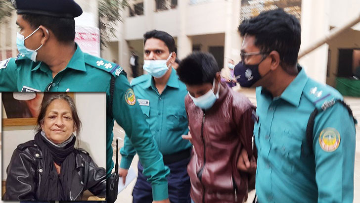 গায়ের চাদর দিয়েই শ্বাসরোধে হত্যা করা হয় অধ্যাপক সাঈদাকে